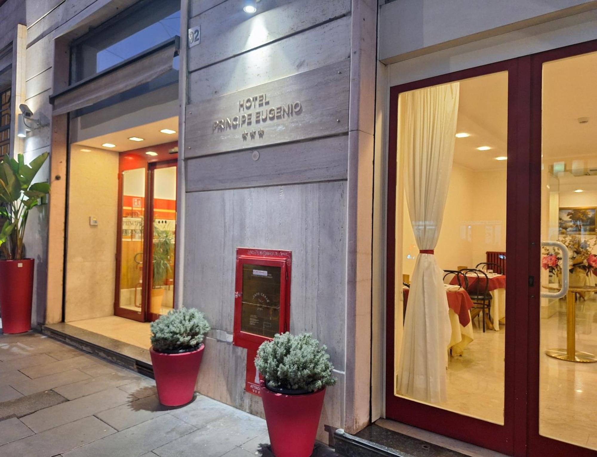 Hotel Principe Eugenio Roma Ngoại thất bức ảnh