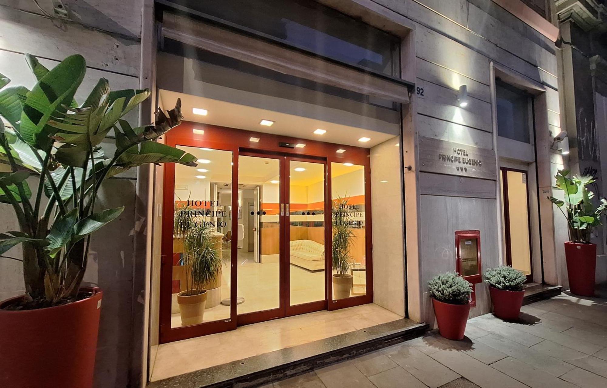 Hotel Principe Eugenio Roma Ngoại thất bức ảnh
