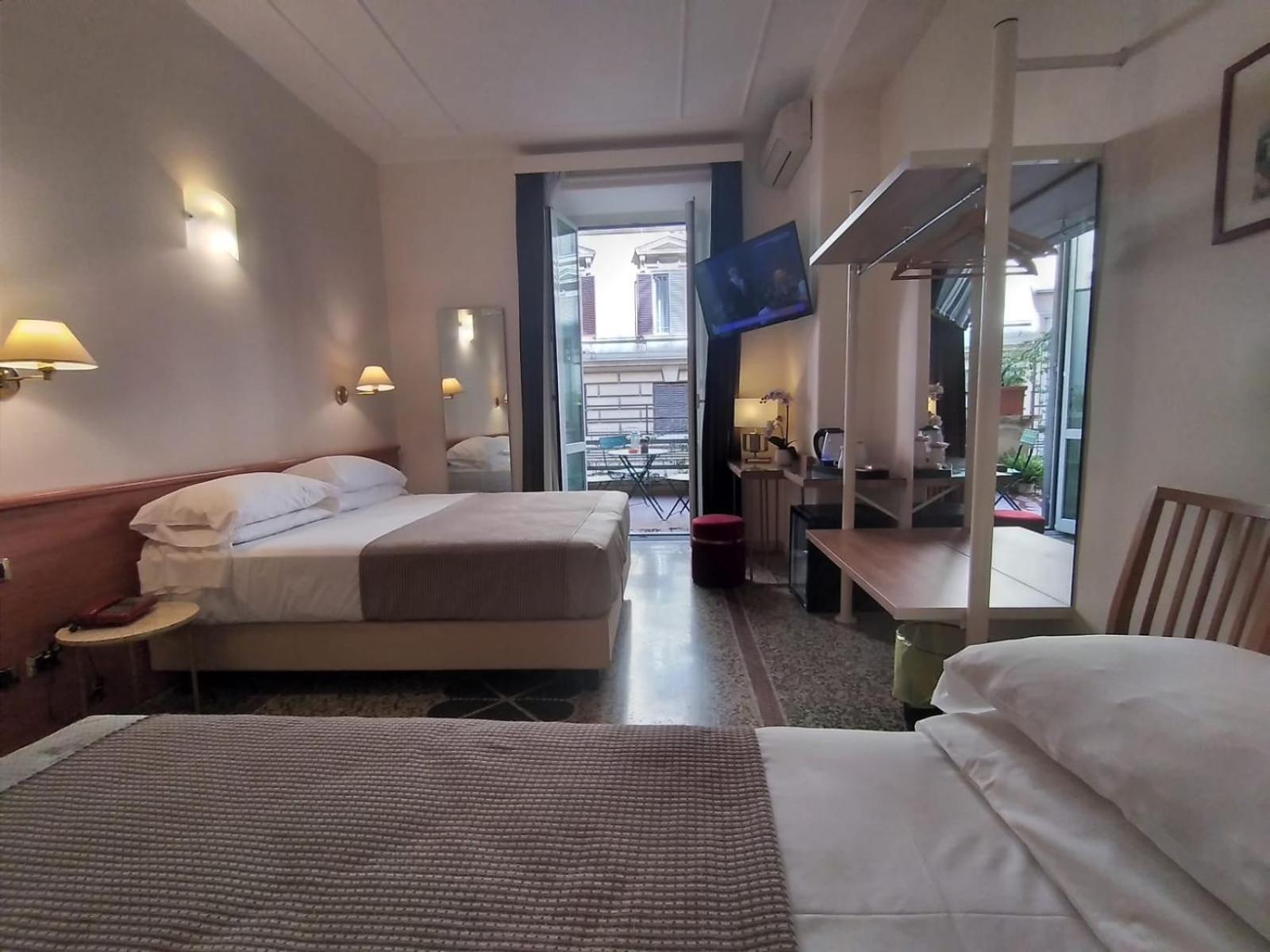 Hotel Principe Eugenio Roma Ngoại thất bức ảnh