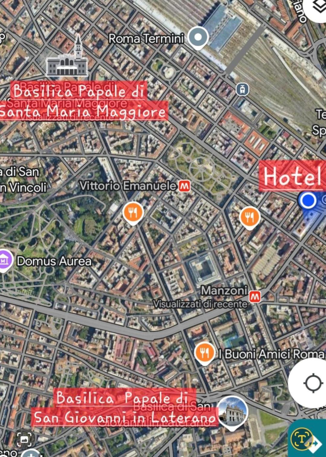 Hotel Principe Eugenio Roma Ngoại thất bức ảnh